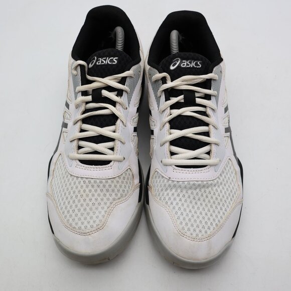 Asics Upcourt 5 Volleyball Men's Size 11.5 White 
 Athletic Sneakers 1071A086 - Picture 2 of 11
